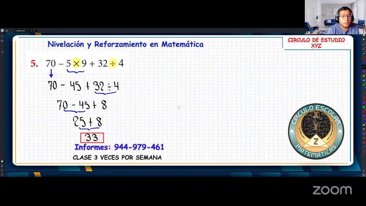 OPERACIONES COMBINADA I
