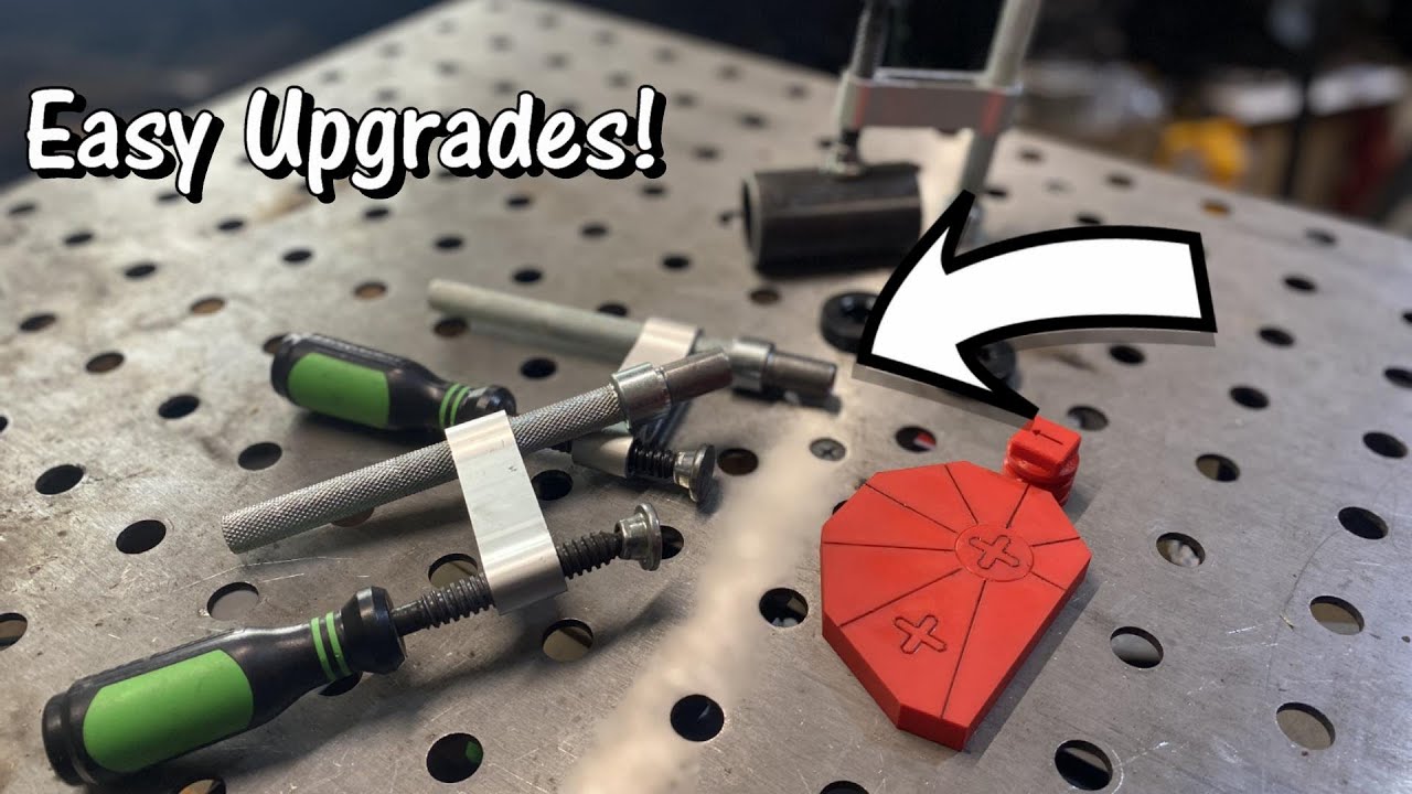 Harbor Freight Welding Table Accessories / Upgrades