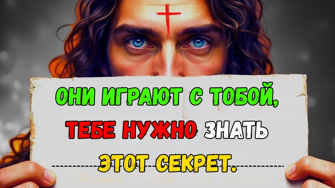 Бог говорит: «Берегитесь! Они играют с вами!» 👆Послание Бога сегодня | Иисус Христос