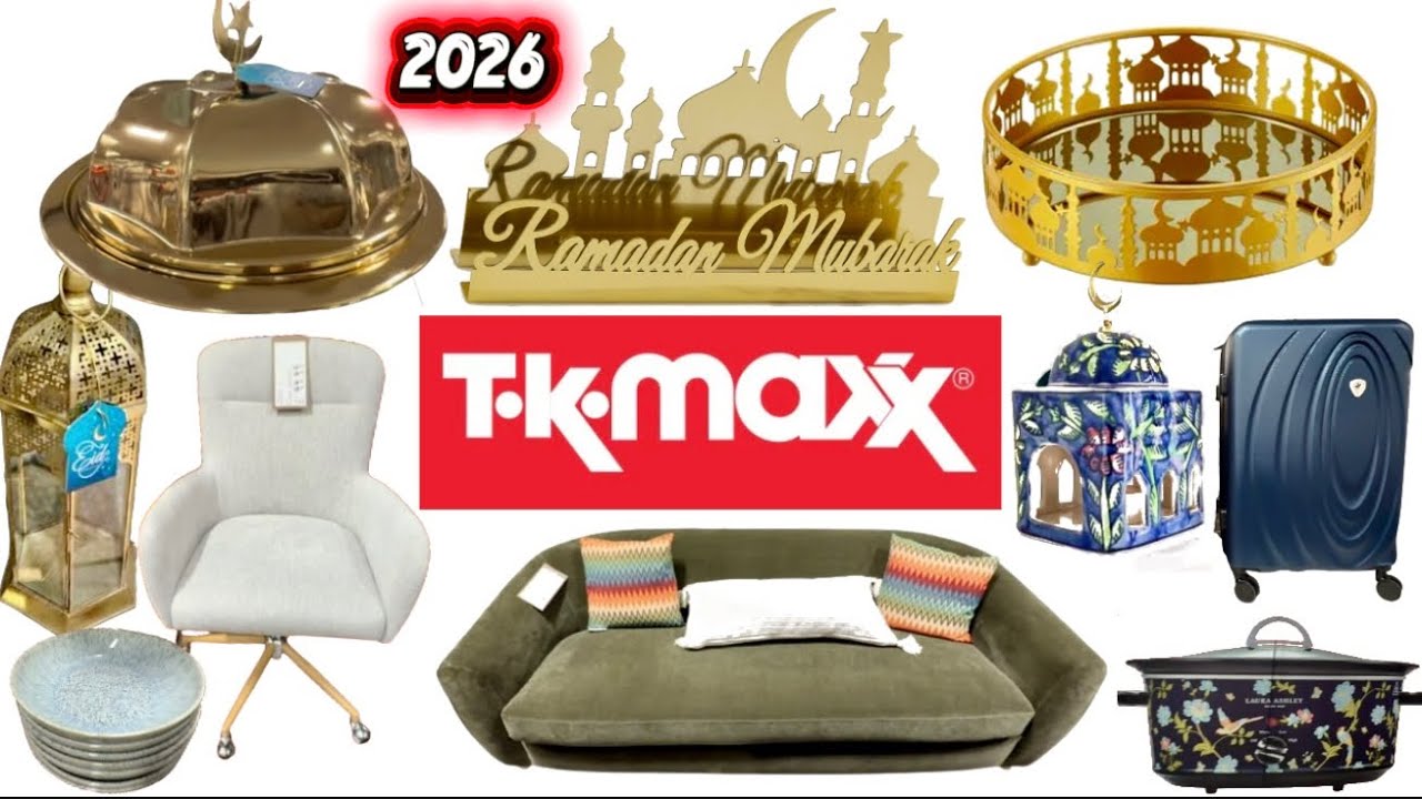T.K Maxx Ramadan Collection  2026 . T.K Maxx / Home Decor / Crockery /and Much More . Walking Tour .