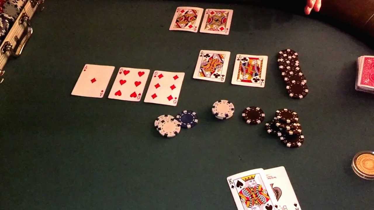 Texas Hold'em - how to play interesting hands - QJ v AKs