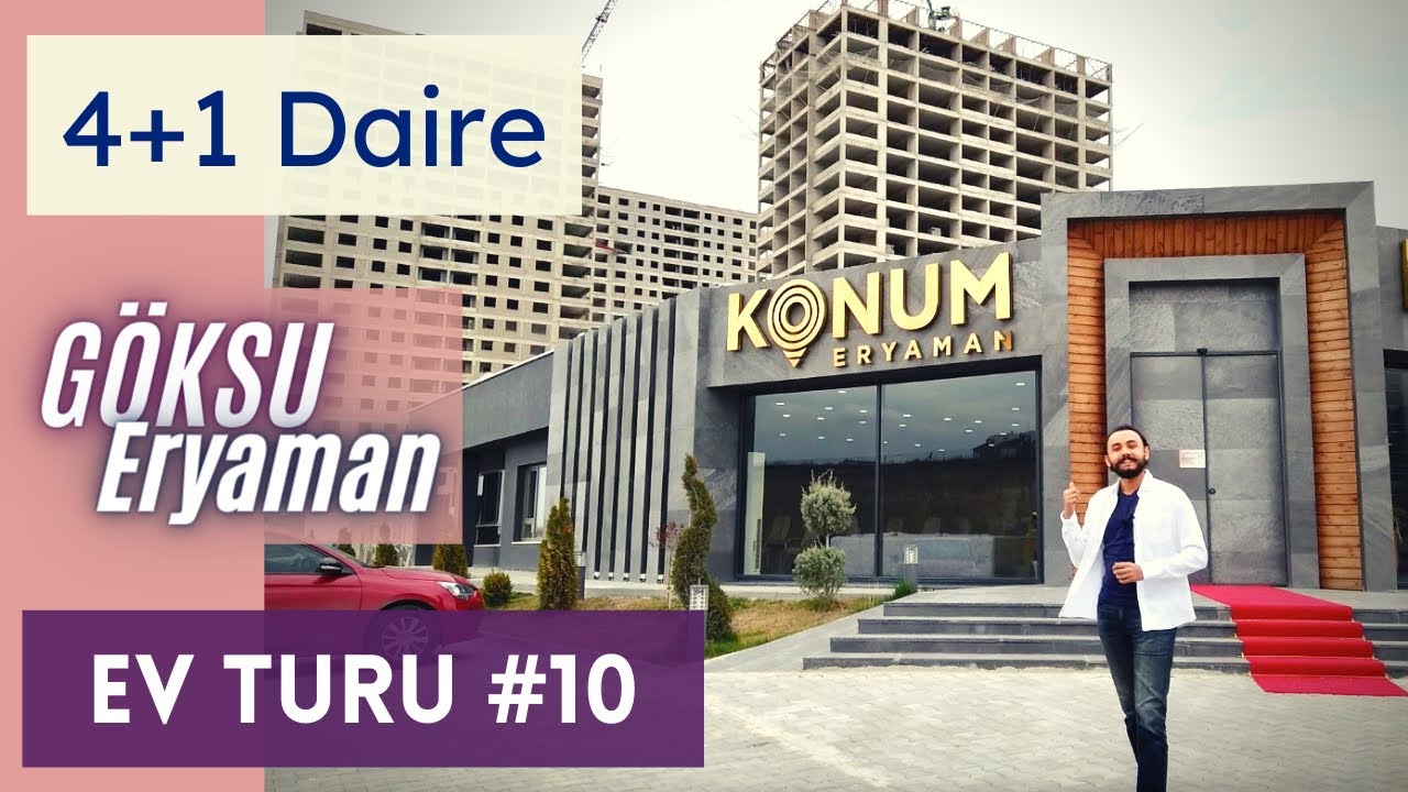 EV TURU #10 / Ankara ERYAMAN'da 4+1 DAİRE / Konum Eryaman Örnek Daire Turu