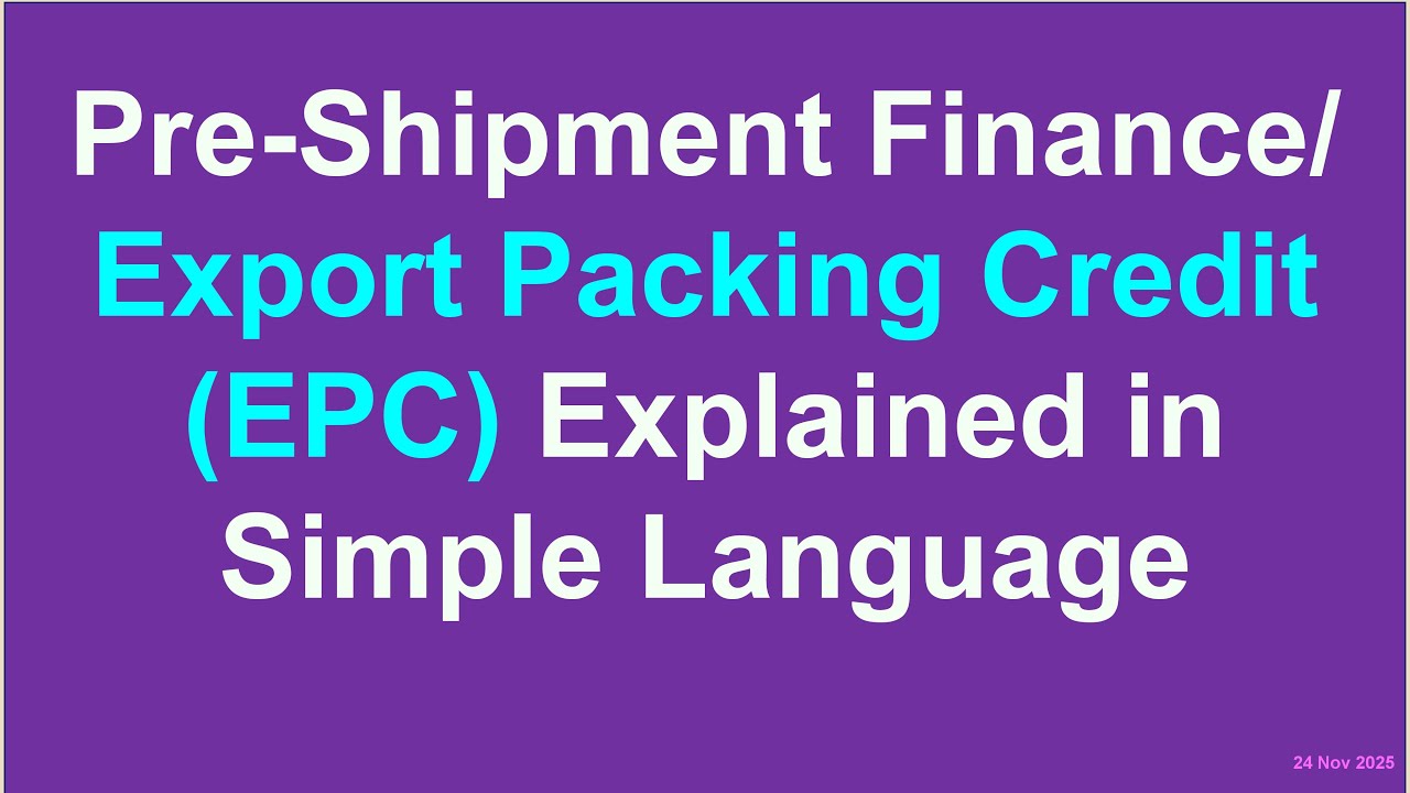 Предотгрузочное финансирование (EPC) простым языком. Полное руководство по кредитованию экспортно...
