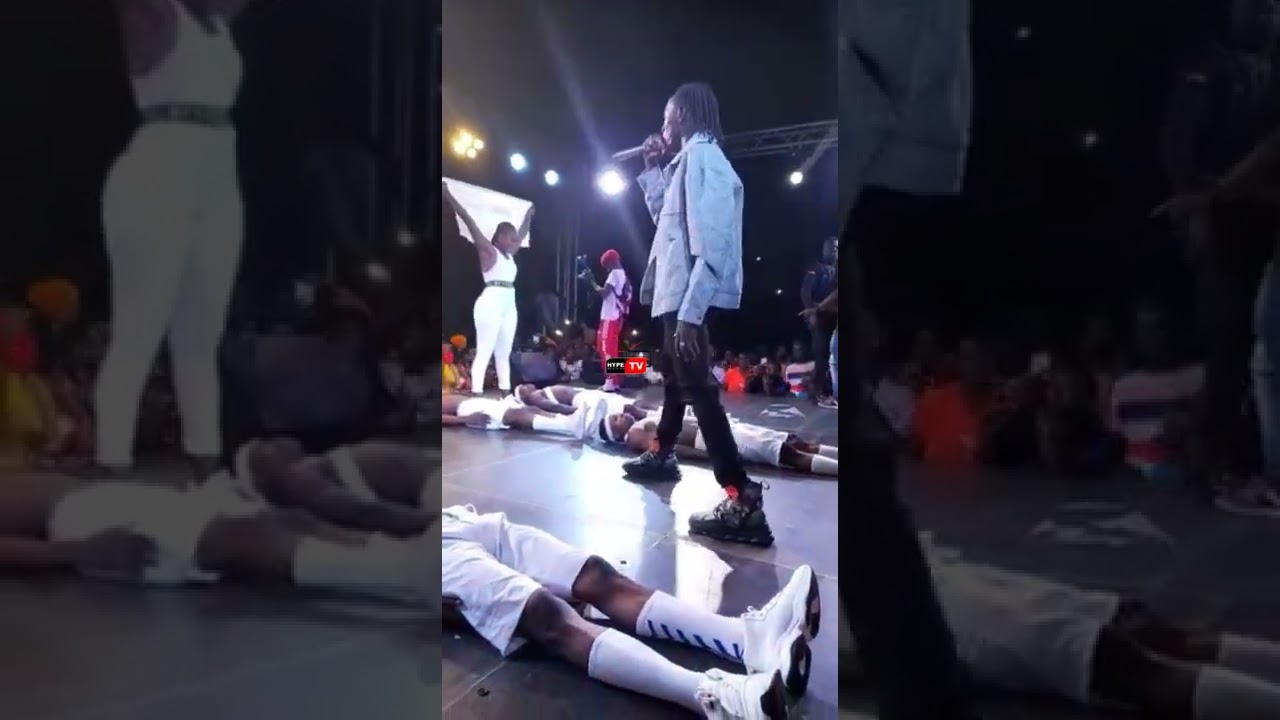 Striker De Donzy Performance At The Unruly Don Concert At The Bukum Arena