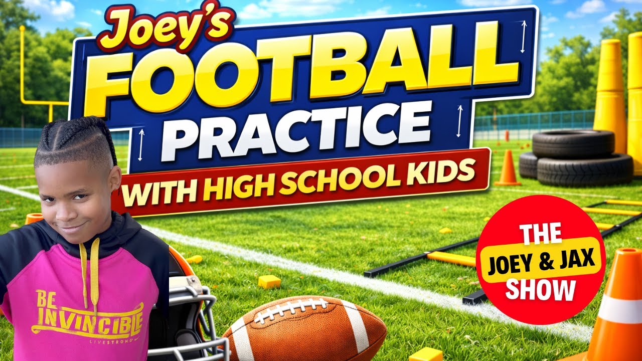 CAN HE KEEP UP?! Joey Trains with High School Football Players!