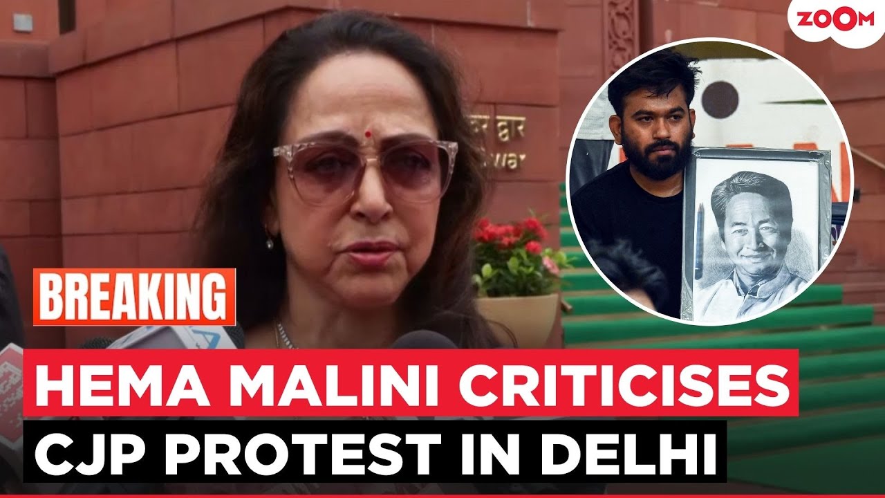 Hema Malini's SHOCKING reaction to CJP protest outside parliament; Says, 'Aise protest karne se...'