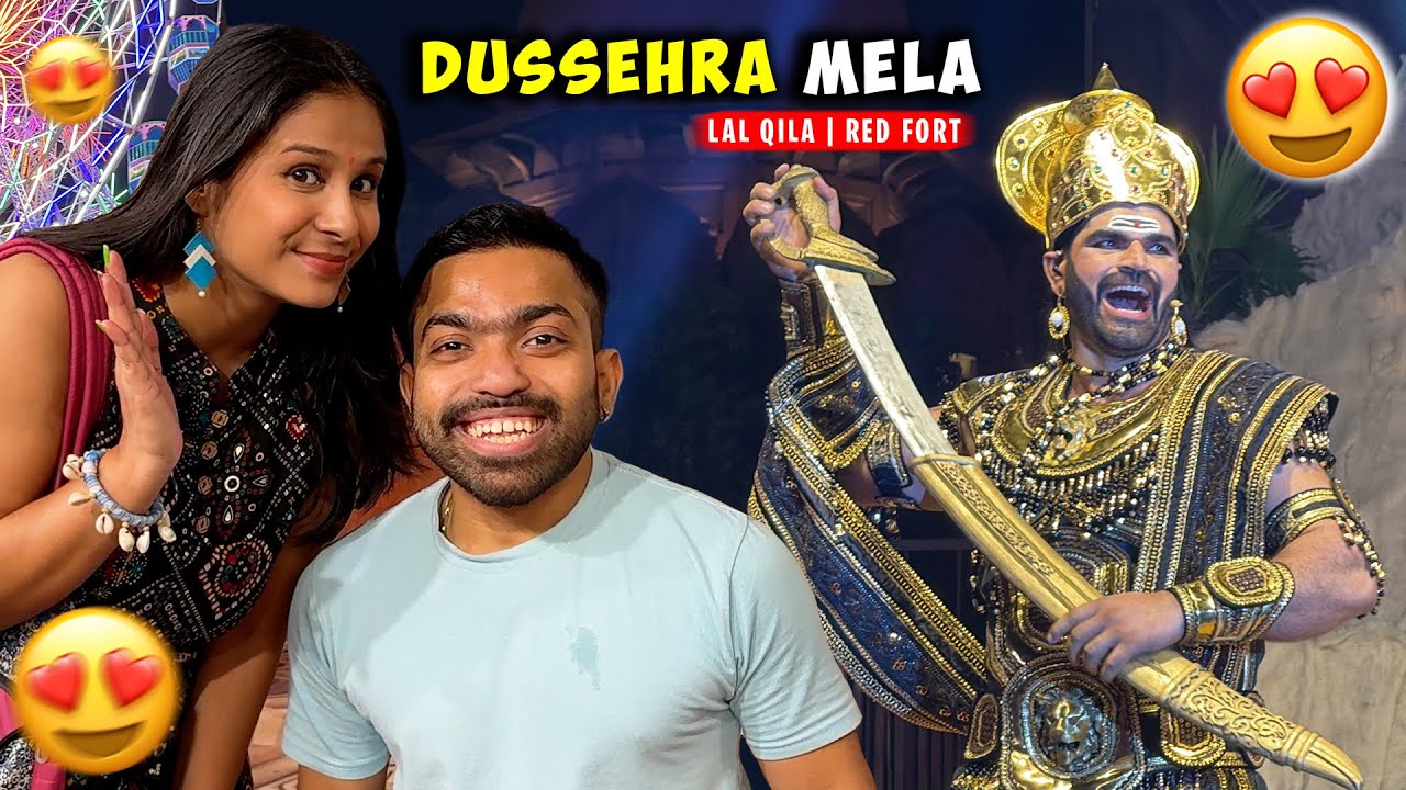 Dussehra Mela 😍 | Lal Qila Wali Ramleela