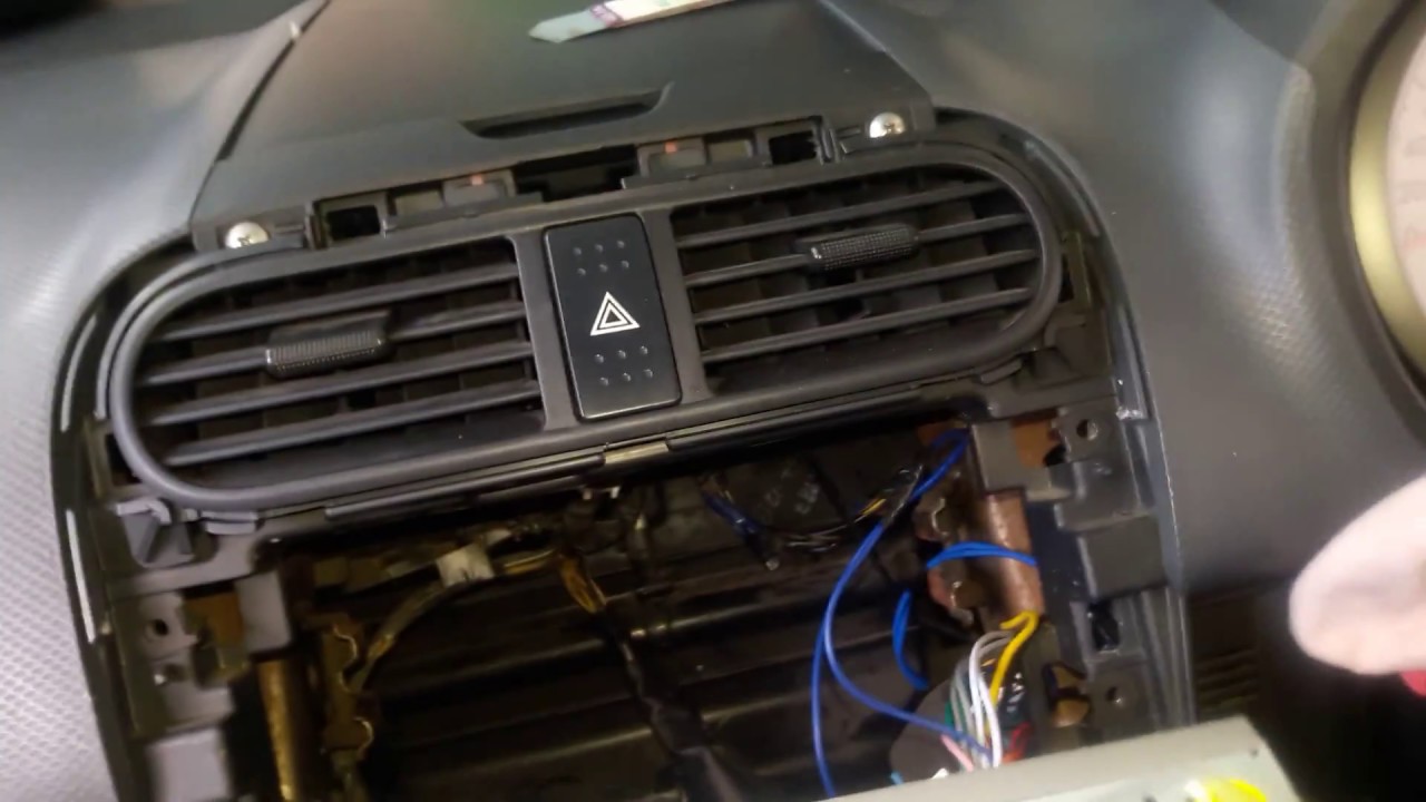 Cara membuka head unit suzuki splash, mengganti double din suzuki splash