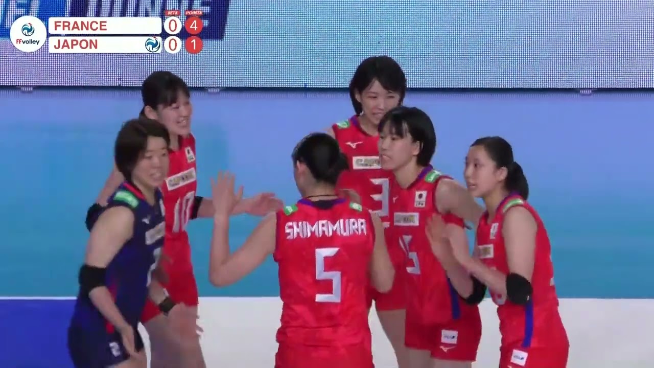 Tournoi de France de volley :  France vs Japon