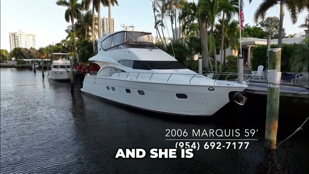Marquis 59 Yacht: American Style Meets Euro Luxury - MUST SEE! #shorts