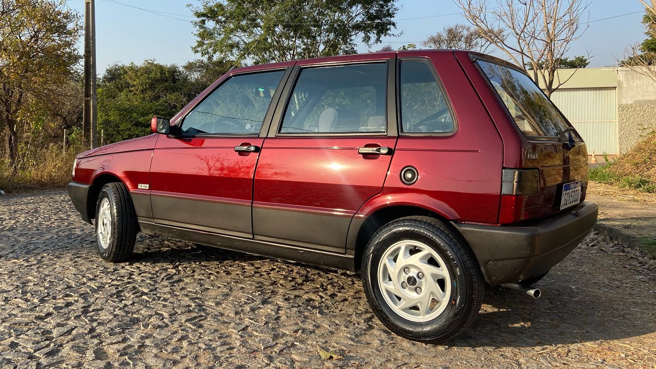 Fiat Uno 1.6 mpi 1995 (Vermelho Perolizado)