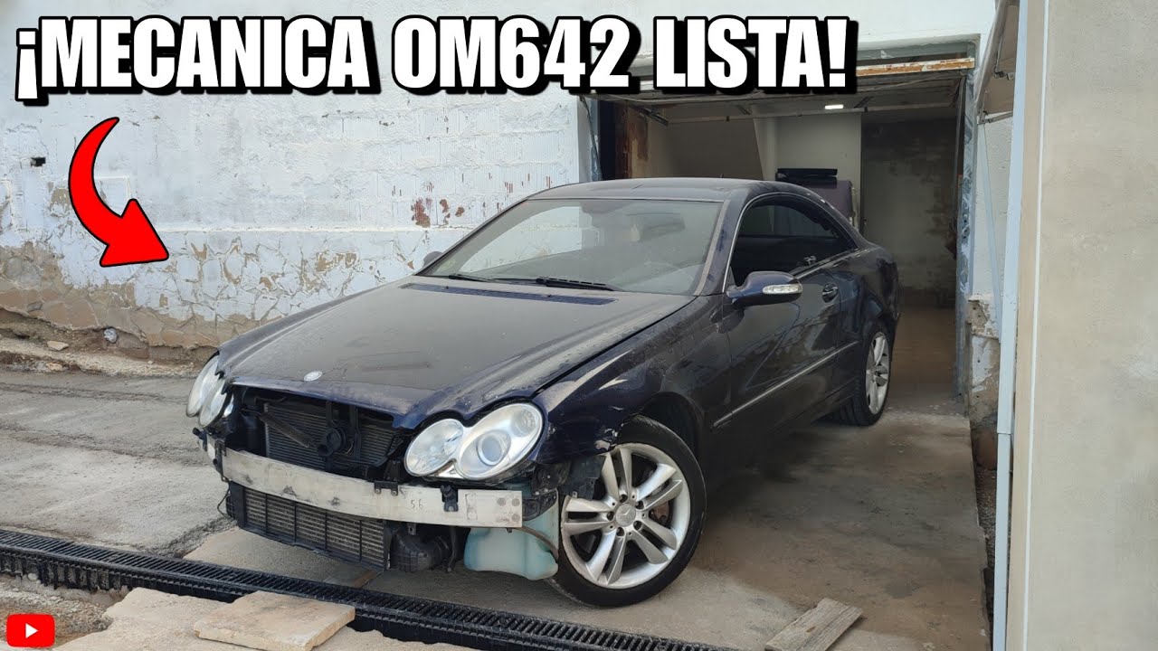 ✅Mercedes Benz CLK 320 cdi | Mantenimiento OM642
