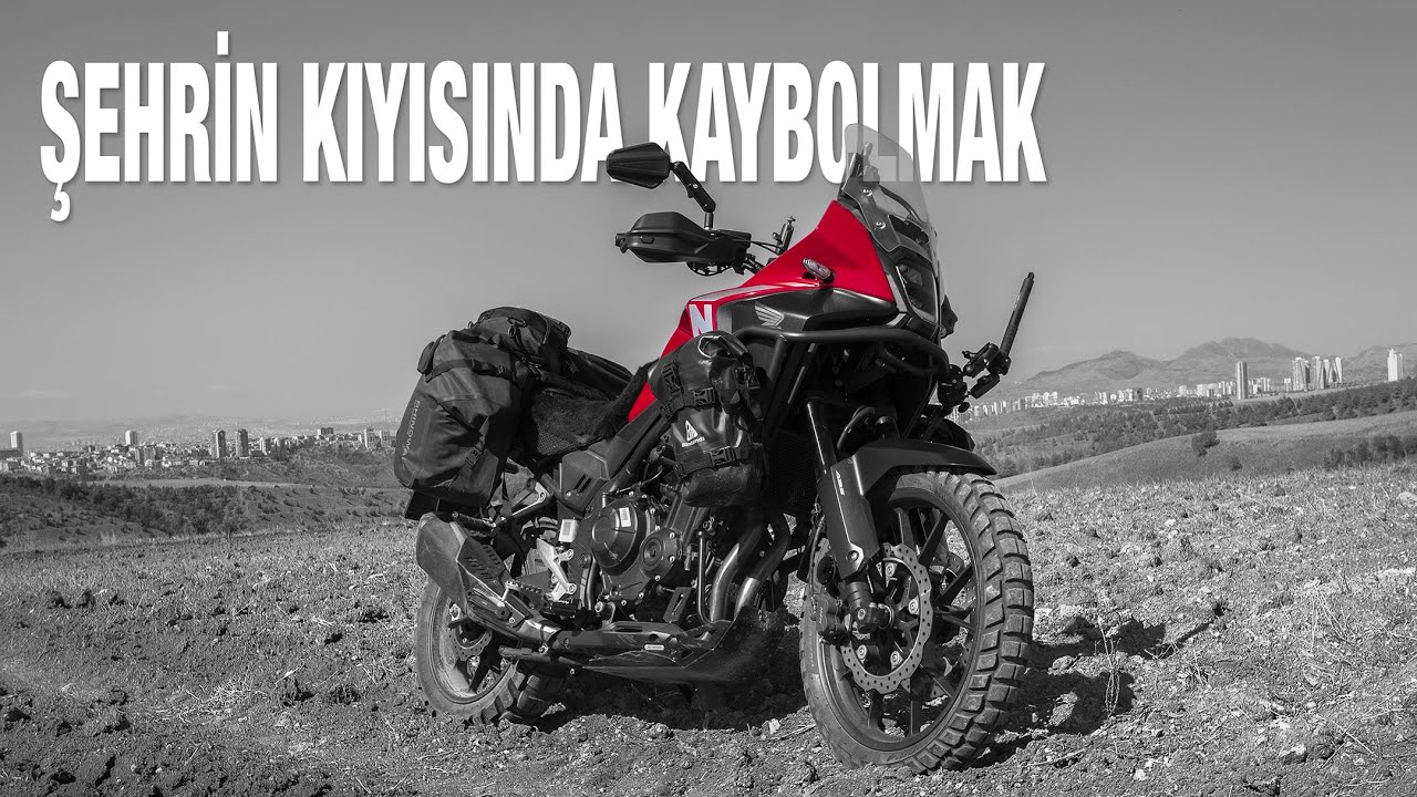 Şehrin Kıyısında Kaybolmak | Honda NX500 | Off-Road
