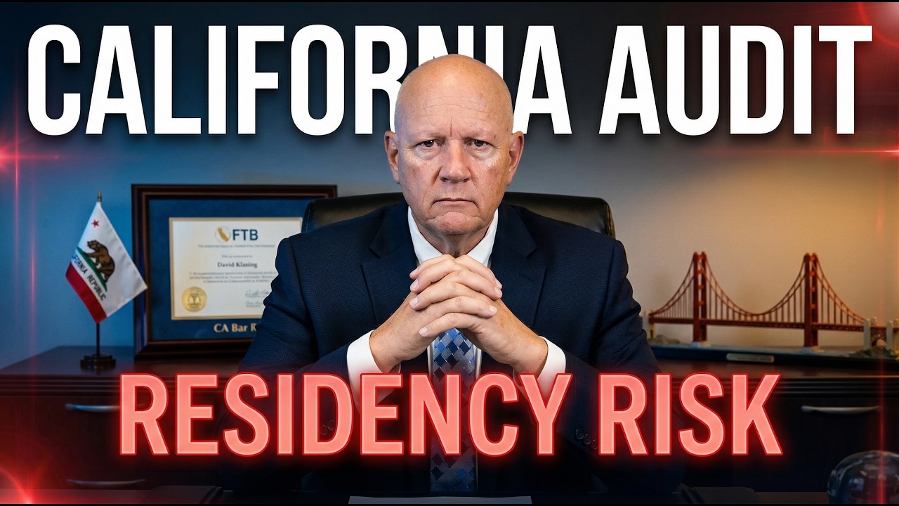 California Residency Audits &mdash; How the FTB Decides Intent and Who Really Owes Tax