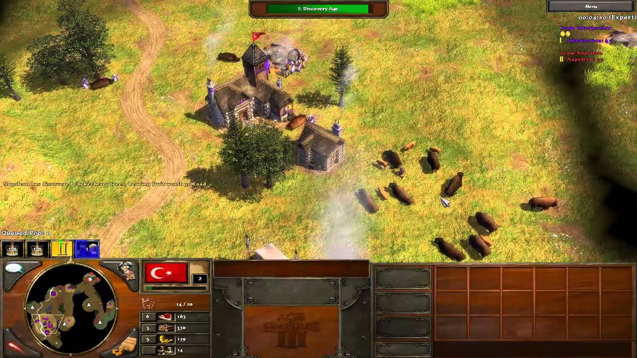 Age of Empires 3 How to Beat AOE3's Expert CPU Bot AI *Tutorial* - Commentary w/ Interjection