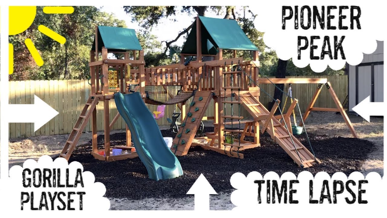 DIY Pioneer Peak Gorilla Playset l Time Lapse