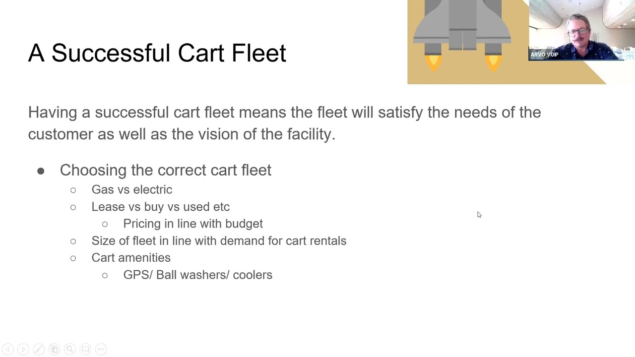 2022 SCPGA LaunchPad - Cart Fleet Management w/ Arvo Voip, PGA