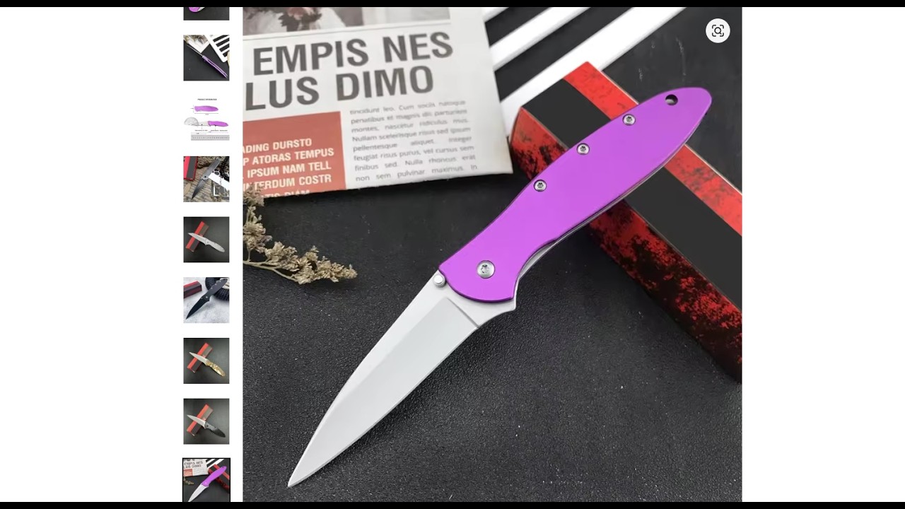 Обзор ножа Kershaw Leek 1660 (клон aliexpress)