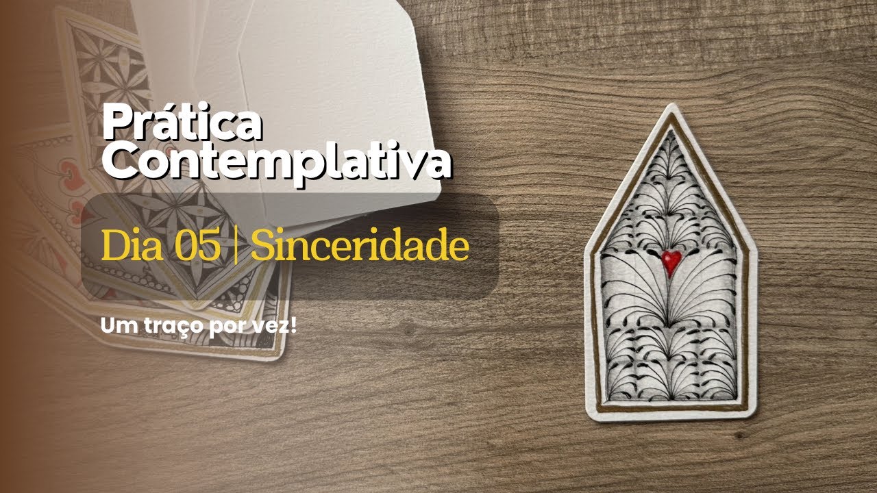 Desafio Quaresma com Zentangle 2026 - Dia 05 #zentangle #janapalaoro 