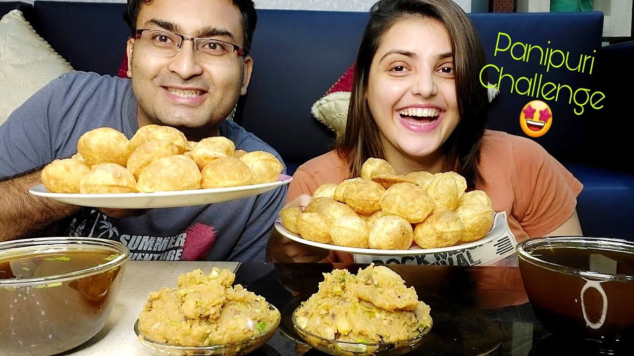 PANI PURI/ GOLGAPPA EATING COMPETITION *Fuchka eating challenge*Panipuri challenge || Food Challenge