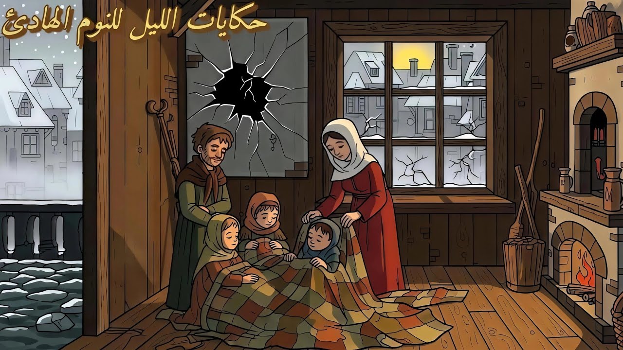 حكايات الليل للنوم الهادئ: كيف نام الفقراء والبسطاء في شتاء لندن الفيكتورية تحت الأمطار والثلوج؟❄️🏠🌙