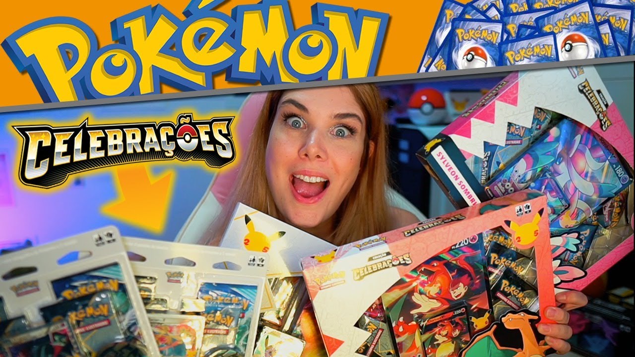 Pokémon Unboxing Celebrações Comemoração de 25 anos