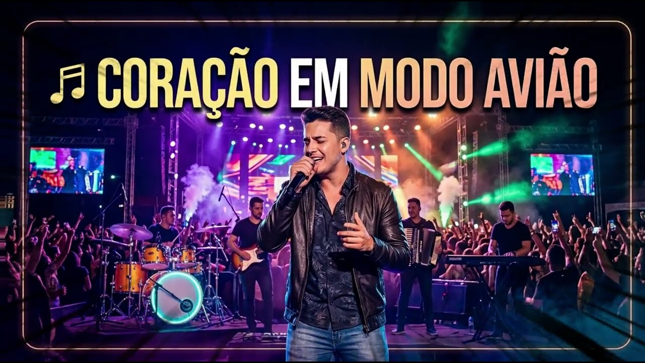 🎵 Coração em Modo Avião | Música Sertaneja Romântica