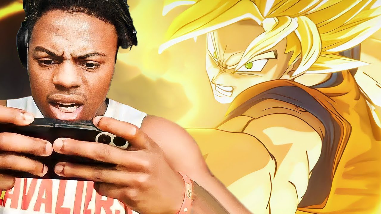 iShowSpeed ​​впервые играет в Dragon Ball Legends Mobile