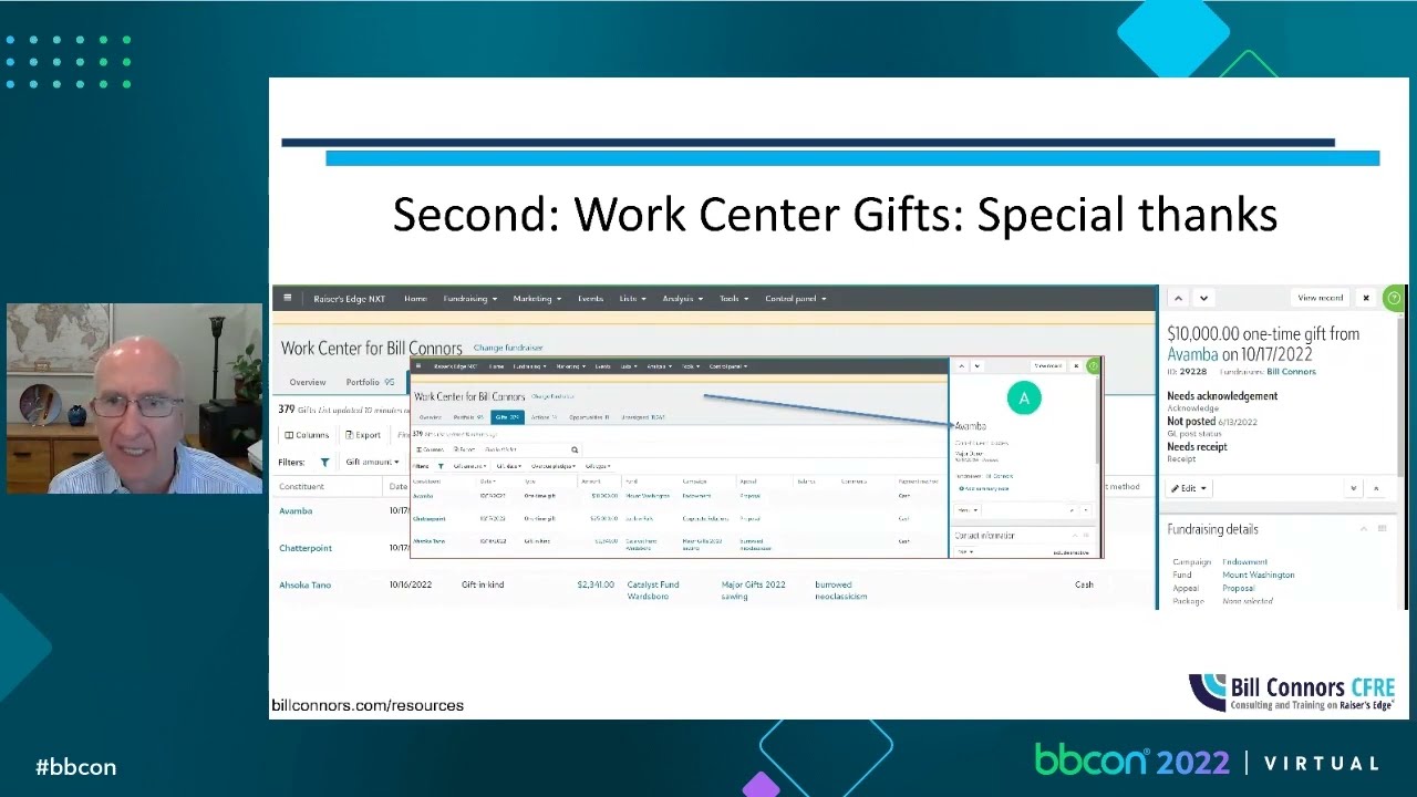Mastering Fundraising with the Raiser's Edge NXT Web View from bbcon 2022