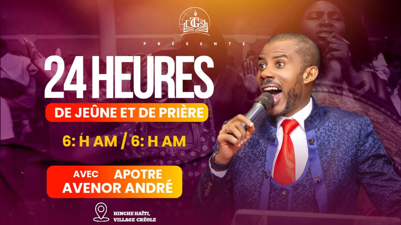 2EME PARTIE / 24HEURES DE JEUNE ET DE PRIERE AVEC APOTRE ANDRE AVENOR / VENDREDI 31 OCT 2025...
