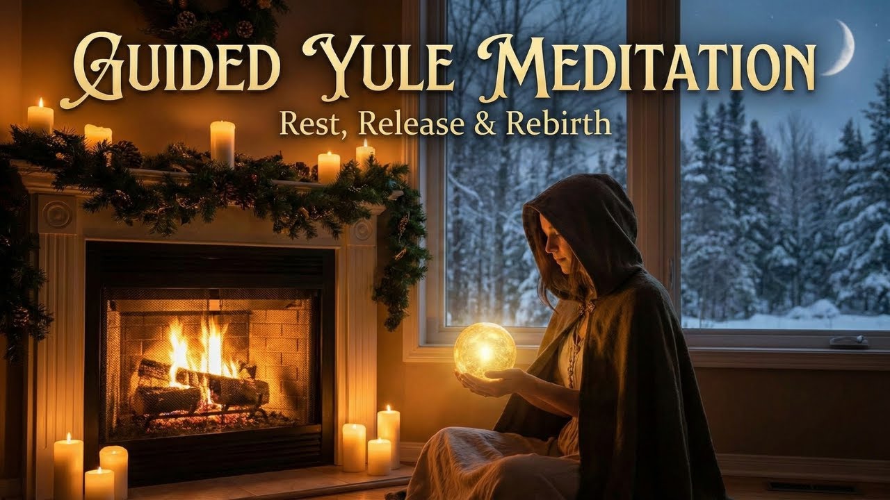 Guided Yule Meditation: Winter Solstice Rest, Release & Rebirth | Wiccan Ritual
