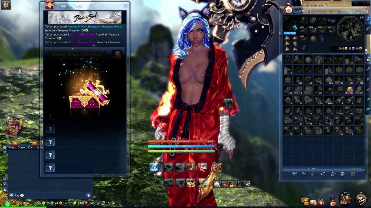 Blade and soul Treasure Trove 「 Winter Trove Event │350 Keys & Boxes 」
