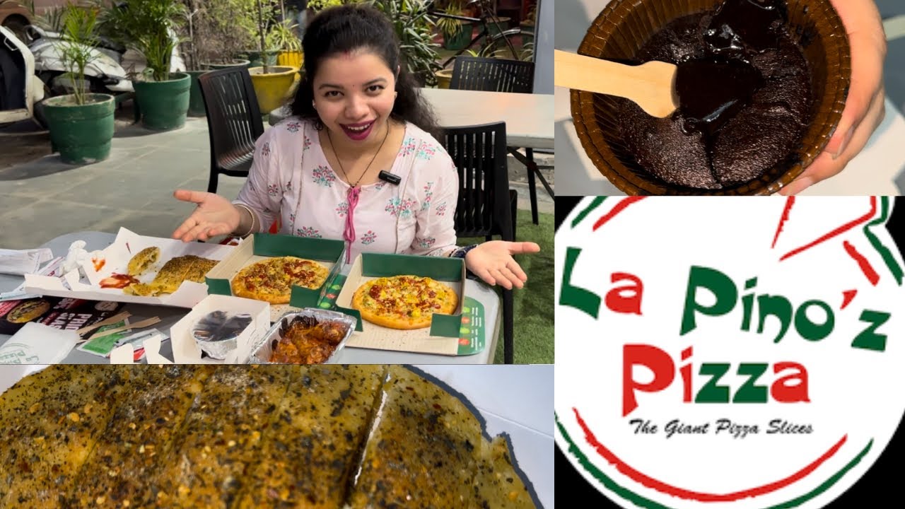 LA PINO&rsquo;z Pizza Review 😋| Is it better than other Pizza Brands? 🤔| Best Garlic Bread Ever 😱