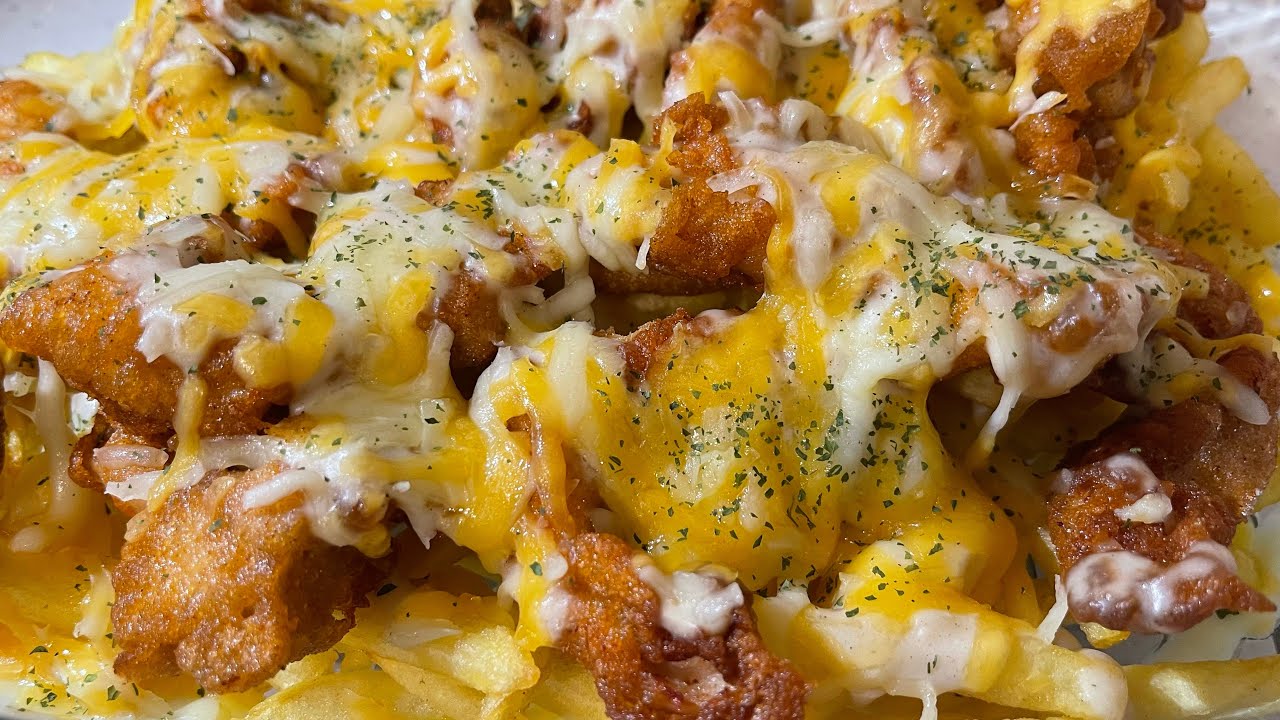 Crispy Chicken Loaded Fries Recipe