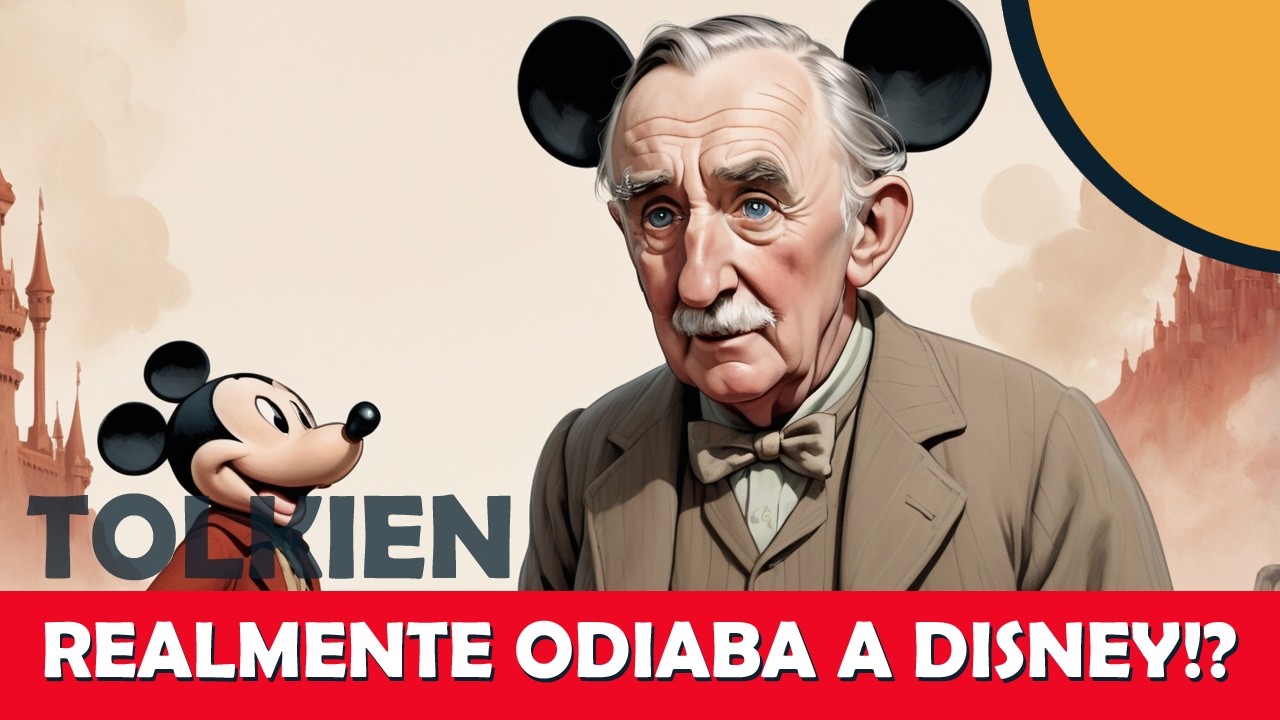 ¿Por qué Tolkien DESPRECIABA a Disney y quizás TENÍA Razón?