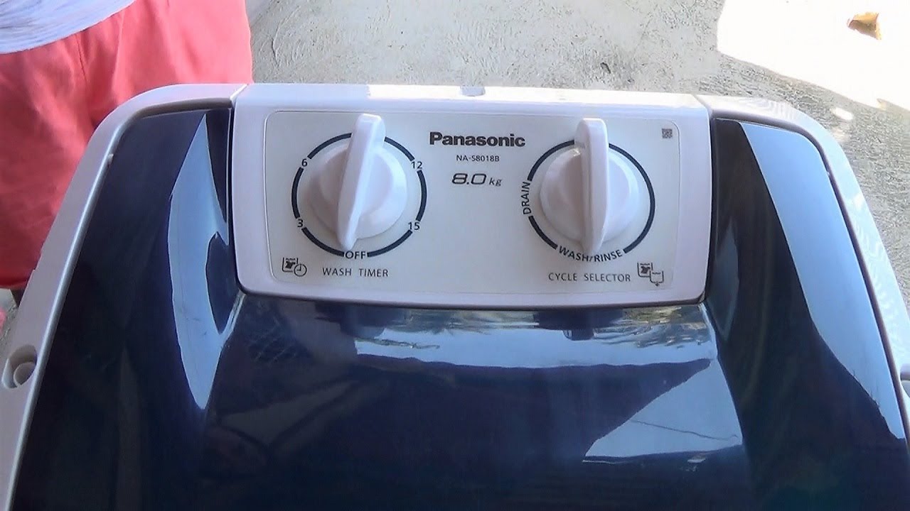 OUR NEW WASHING MACHINE IN THE PHILIPPINES (Panasonic NA-S8018BAQ)