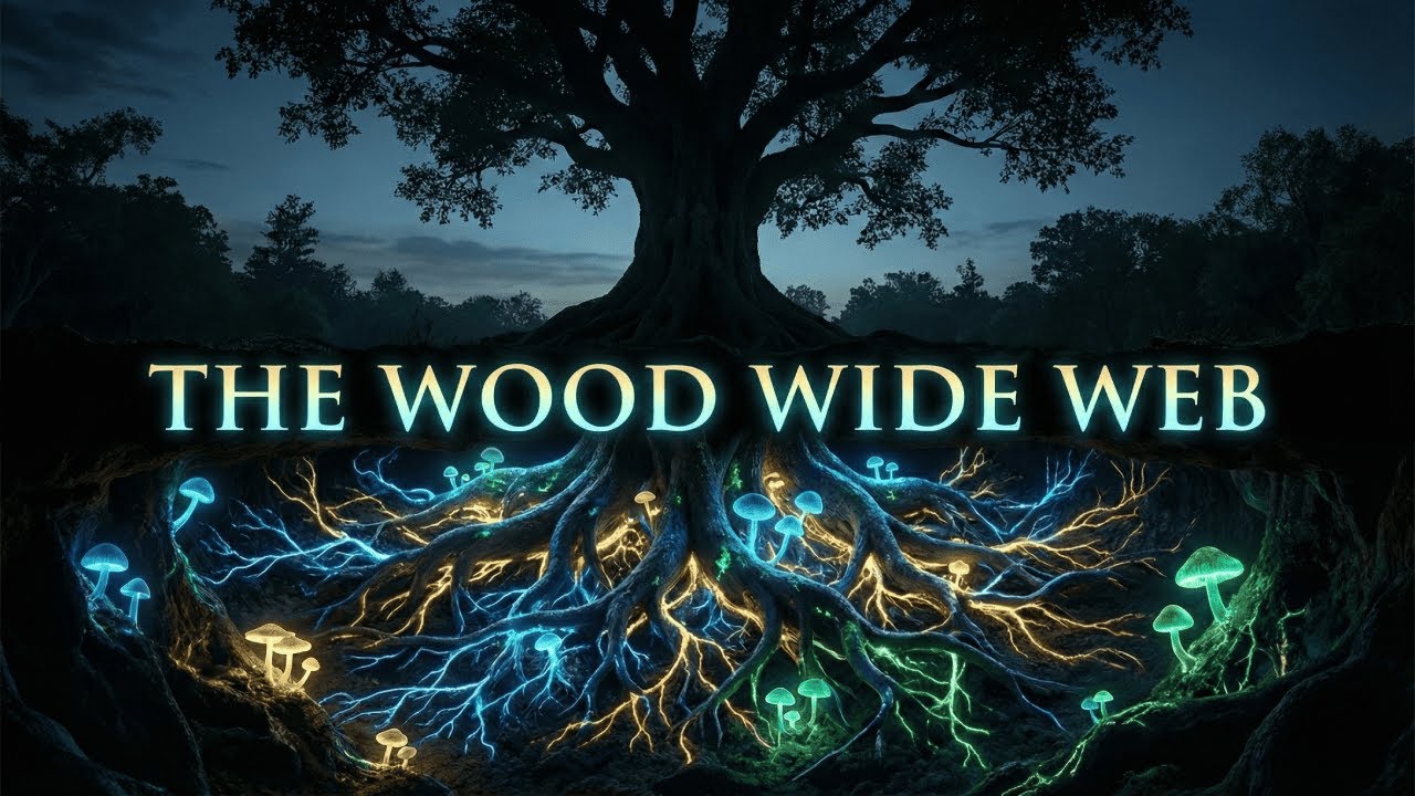How Trees Communicate Using Mushroom Networks