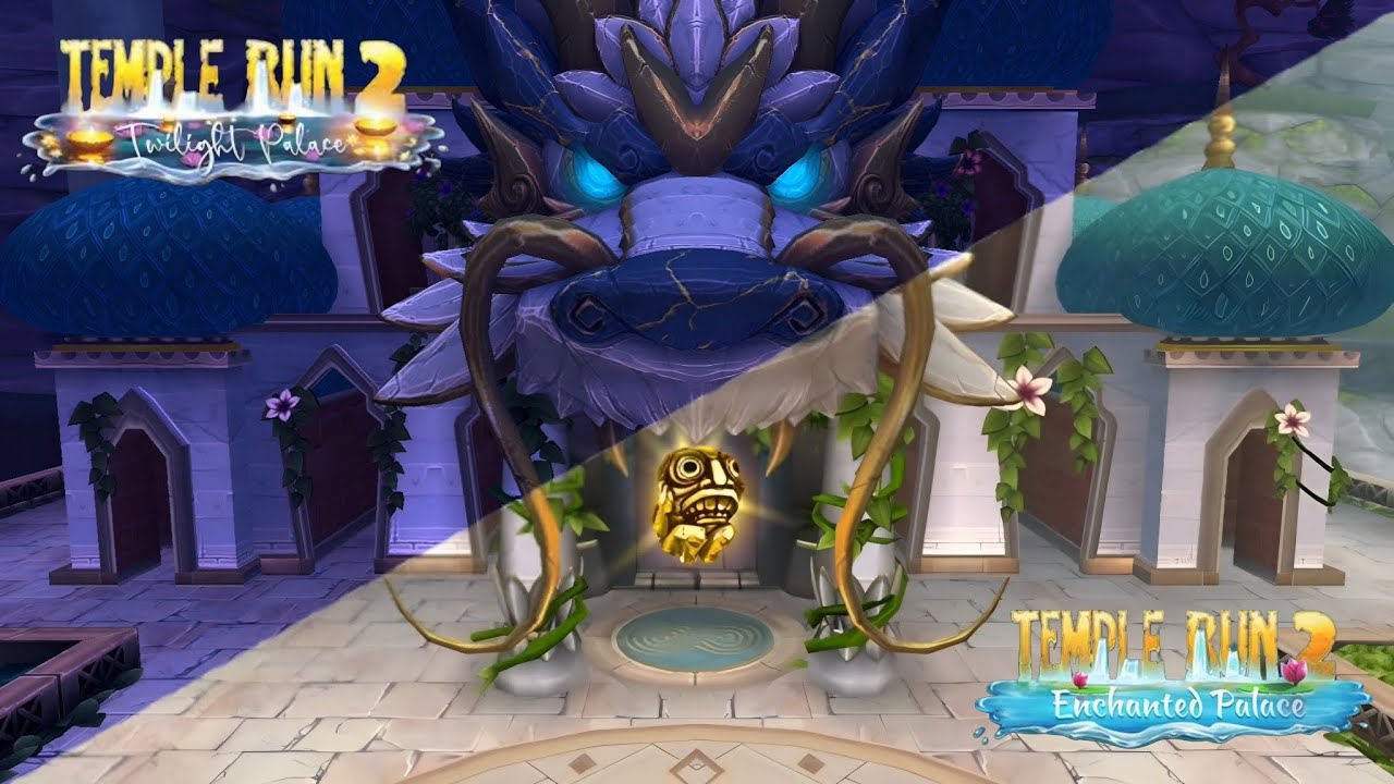 Temple Run 2: Twilight Palace vs Enchanted Palace | Endless Run Gameplay 2025