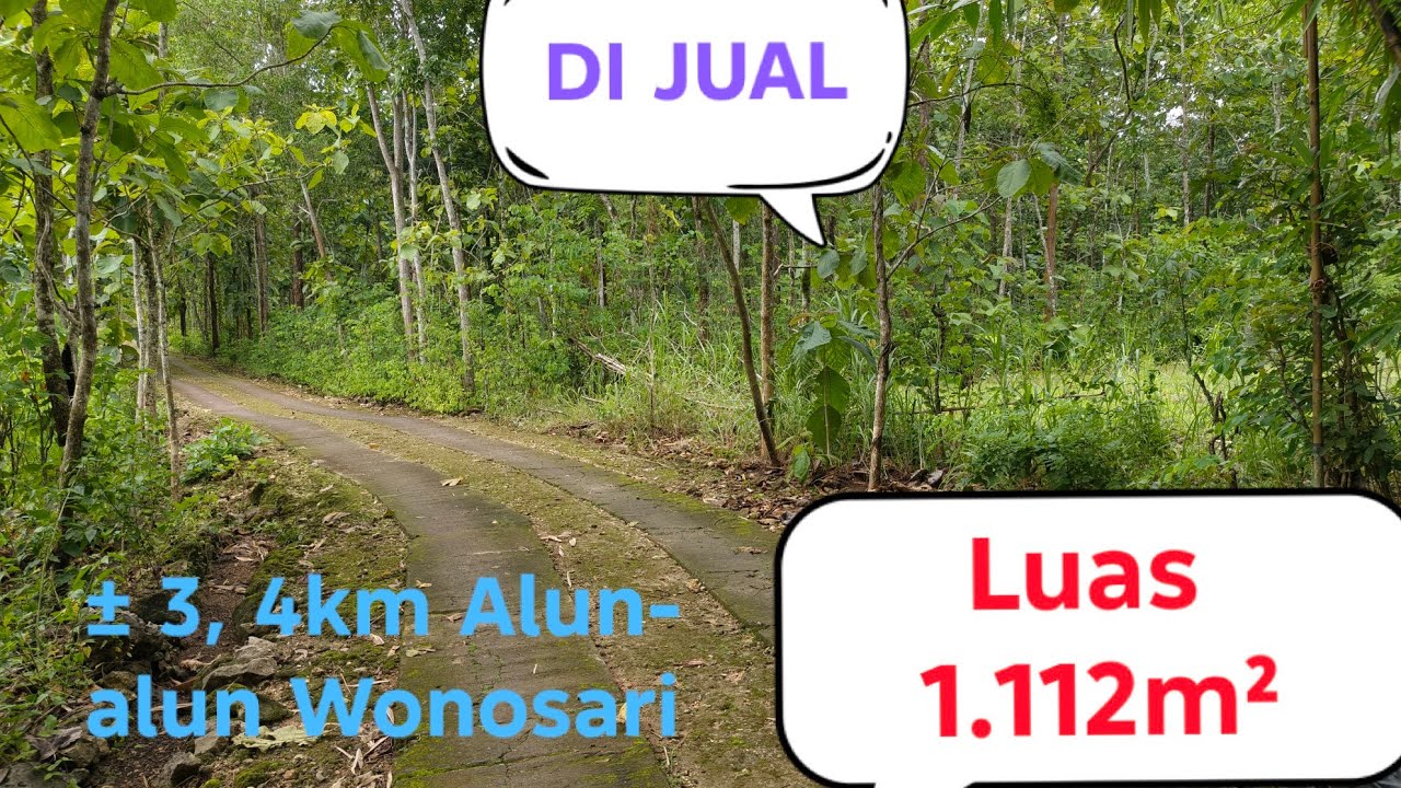Investasi murah di Gunungkidul@PakNuProperty 