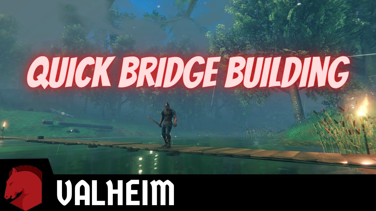Valheim - Quick Bridge Building Tutorial