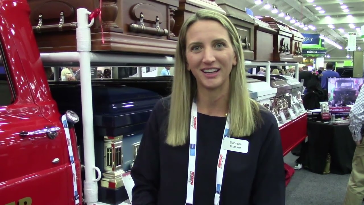 Thacker Caskets & Casket Truck at NFDA 2022