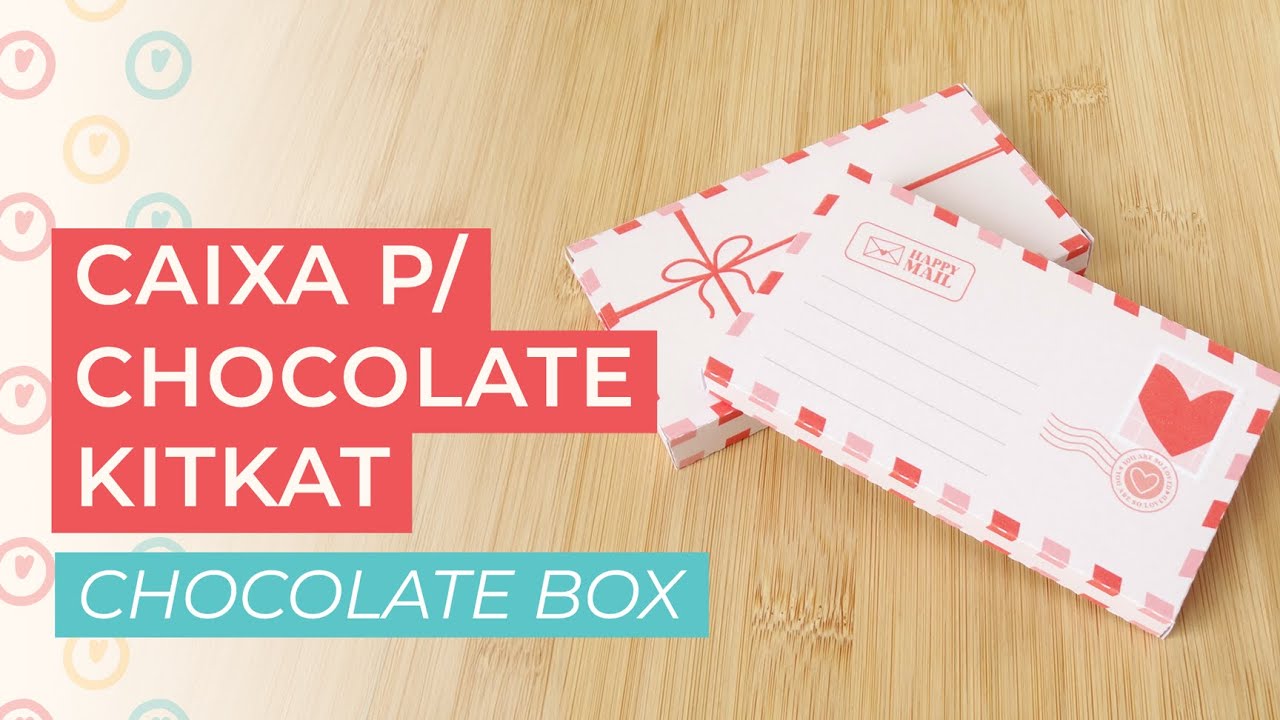Caixa para chocolate Kitkat | Kitkat Chocolate Box