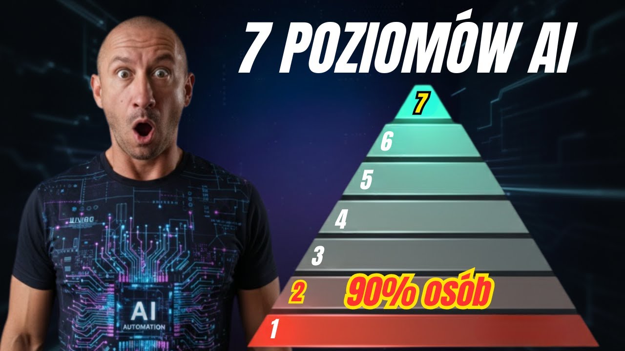 7 Poziomów AI - Na Którym Jesteś? (90% Utknęło na Poziomie 2)