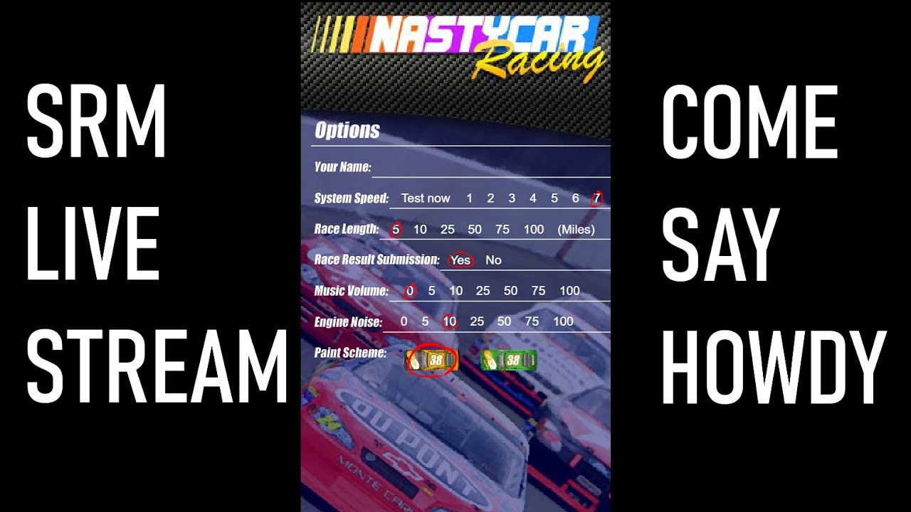 Good Morning. Time For NASTYCAR. Now Time for NR2003