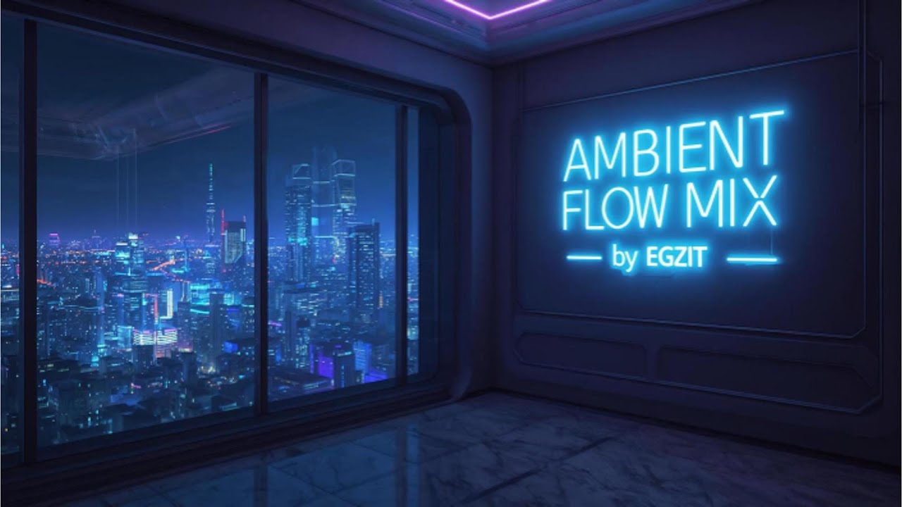 Cyberpunk Deep BASS Ambient Flow for Working & Studying — 30 Minute Mix [EGZIT]