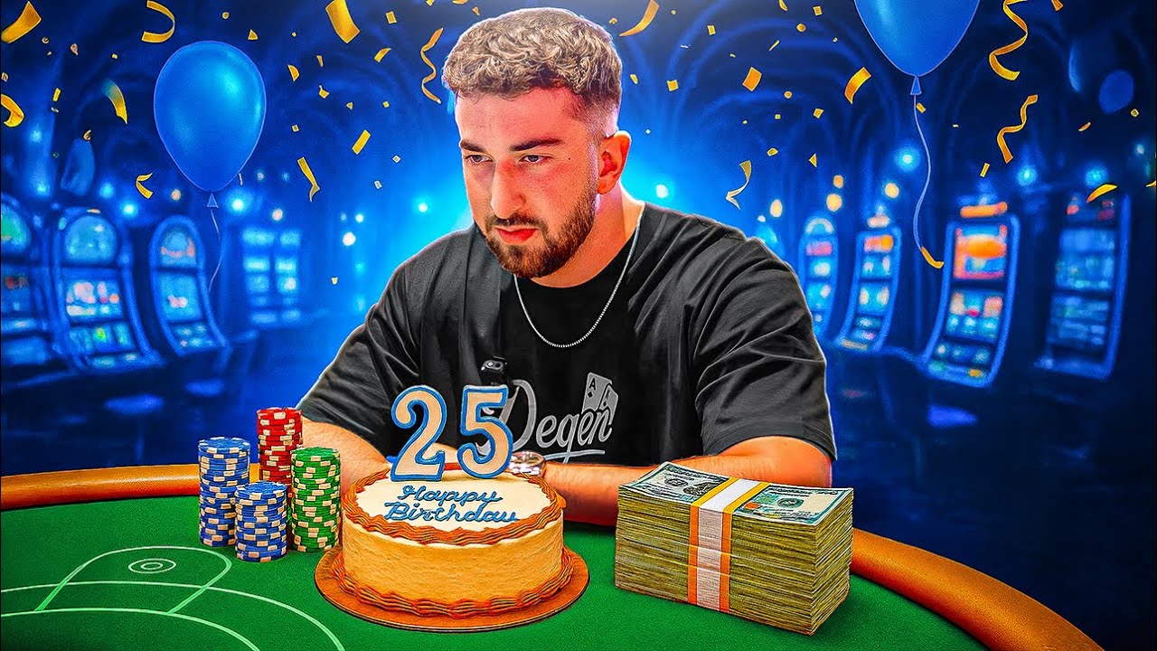 BIRTHDAY BLACKJACK CHALLENGE: EVERY DOLLAR I WIN GOES ON ONE HAND!