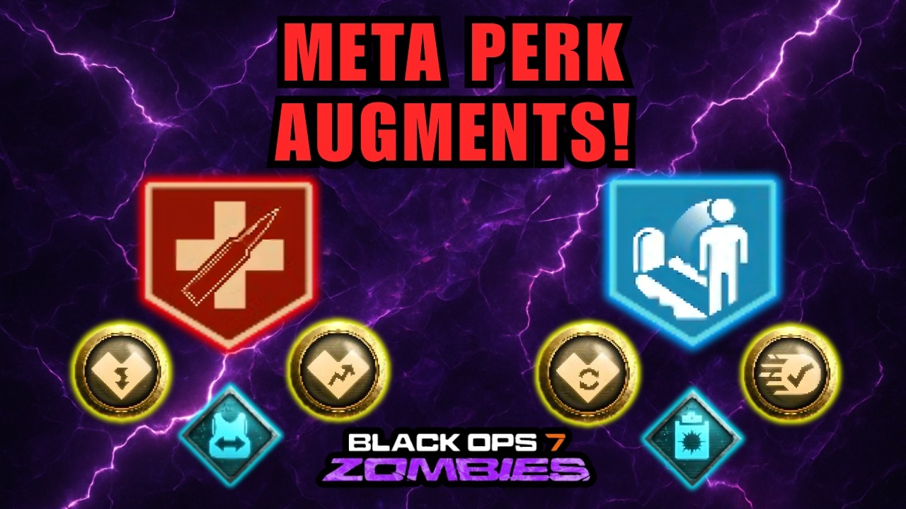 The BEST PERK AUGMENTS You Should Use in BO7 Zombies