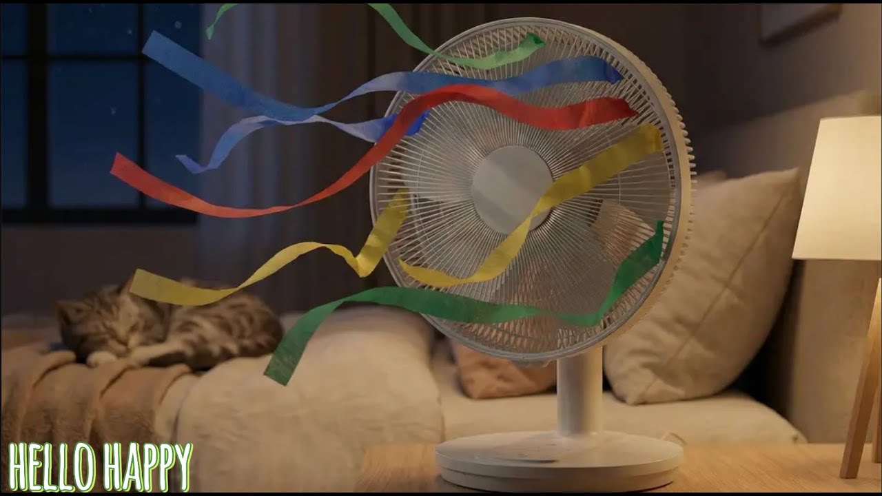 Bedroom Fan White Noise | 8 Hours