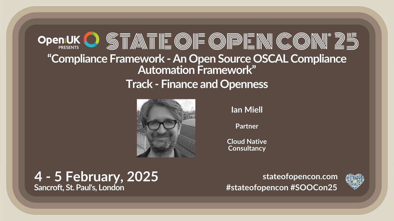 Compliance Framework - An Open Source OSCAL Compliance Automation Framework