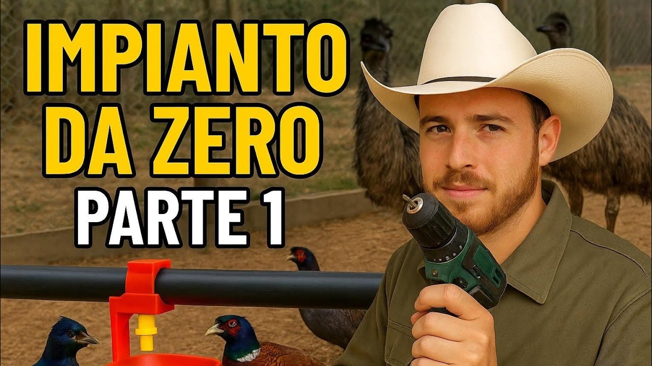 Abbeveratoio Automatico per Fagiani e Voliere – PARTE 1 🛠️ | Progetto Fai-da-Te da Zero!
